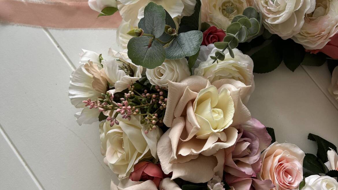 Summer flower crown, a vibrant selection of seasonal blooms.